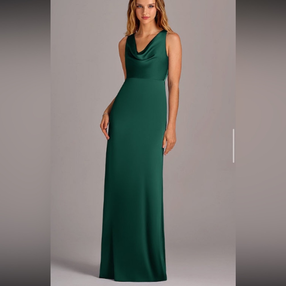 Azazie Wrenlee Emerald Bridesmaid Dress